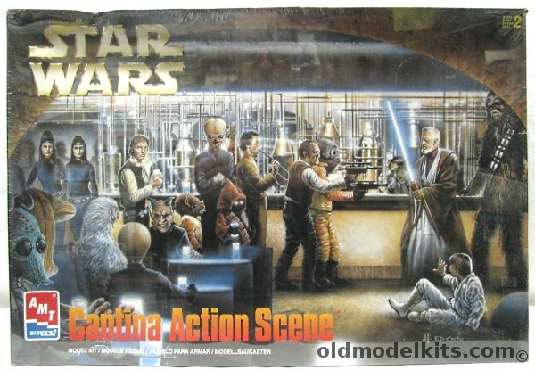 AMT Star Wars - Cantina Action Scene / Diorama, 8205 plastic model kit